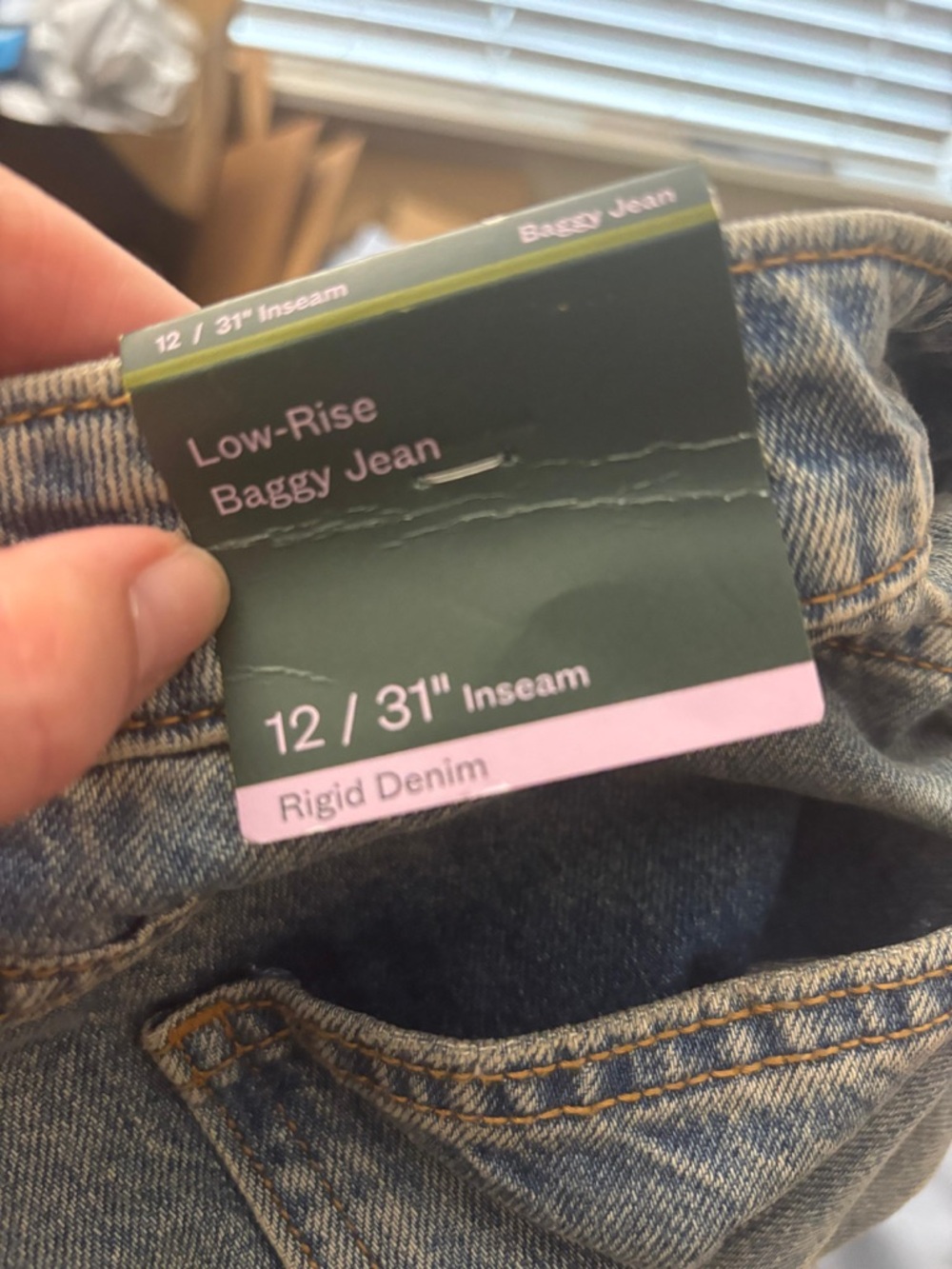 Target Rigid Denim Jeans - Blue - Picture 8 of 8